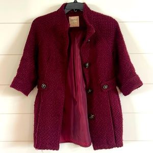 Woman’s Esprit wool blend coat.